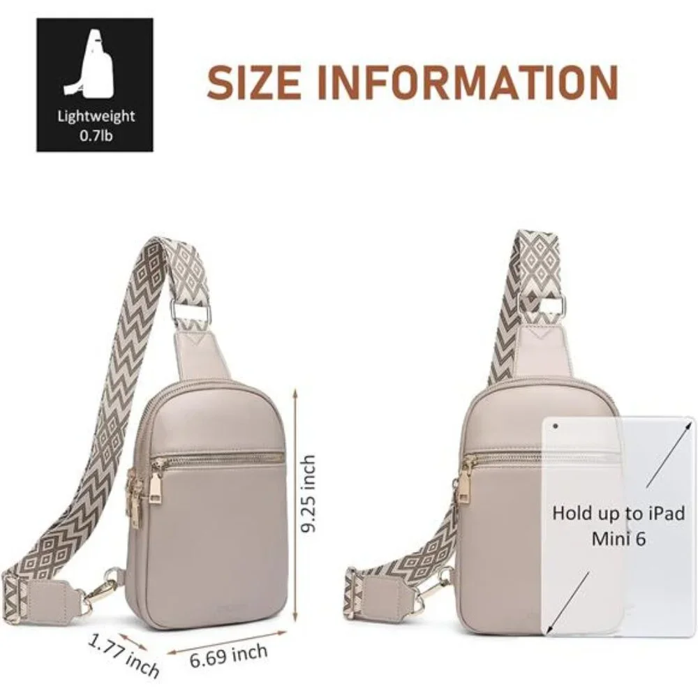 DIOMO Anti Theft Small Sling Bag for Women Cross Body Bag Trendy, RFID Fanny - Picture 5 of 7